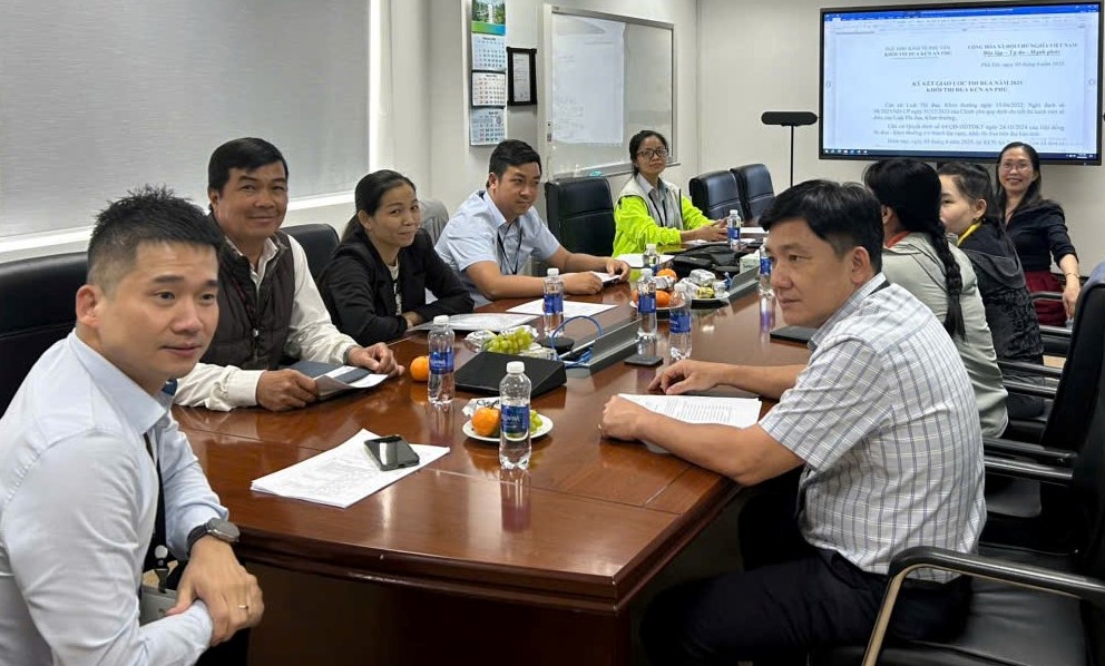 Các Khối thi đua Khu công nghiệp tổ chức Hội nghị ký kết giao ước thi đua năm 2025